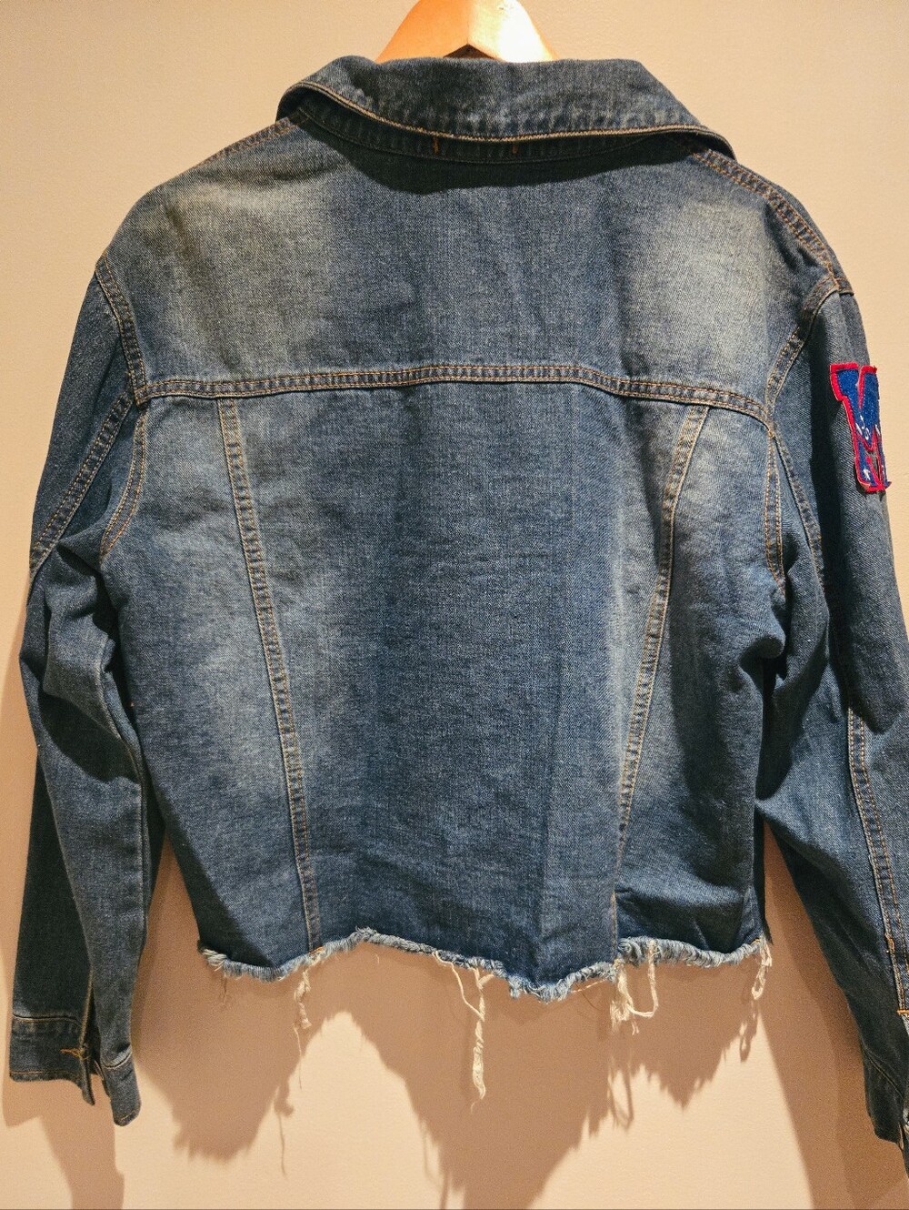 Denim Jacket with Patches - Picture 5 of 5